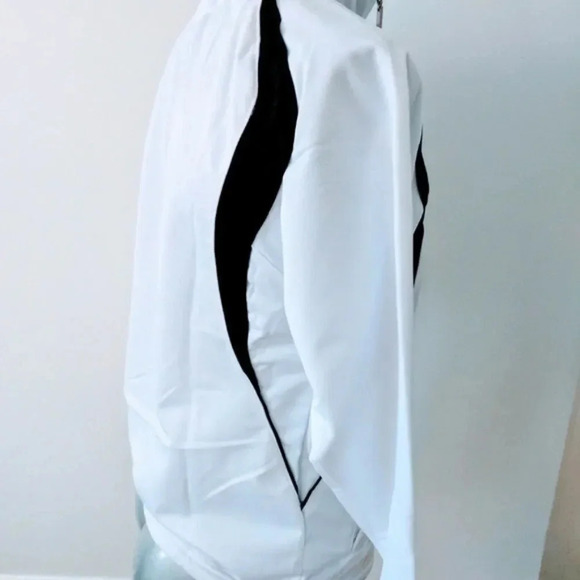 Givova Jacket White Black Track Warm Up NEW - Picture 5 of 5